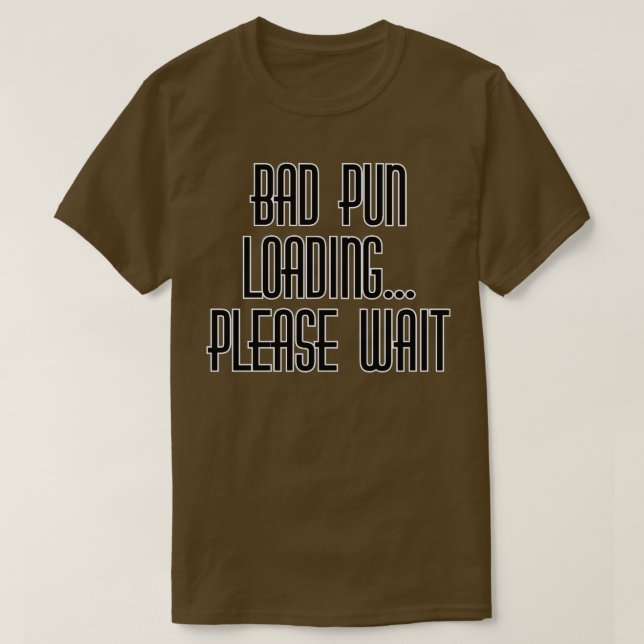 CAMISETA CARGA MALA DE PUN POR FAVOR ESPERE (Diseño del anverso)
