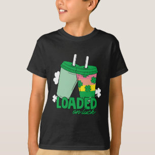 Camiseta Cargado en Suerte Té Cargado Día de San Patricio I