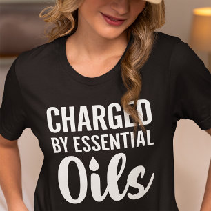 Camiseta Cargado por aceites esenciales Poderosas hierbas T