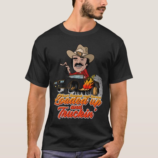 Camiseta Cargado y en marcha (Anverso)