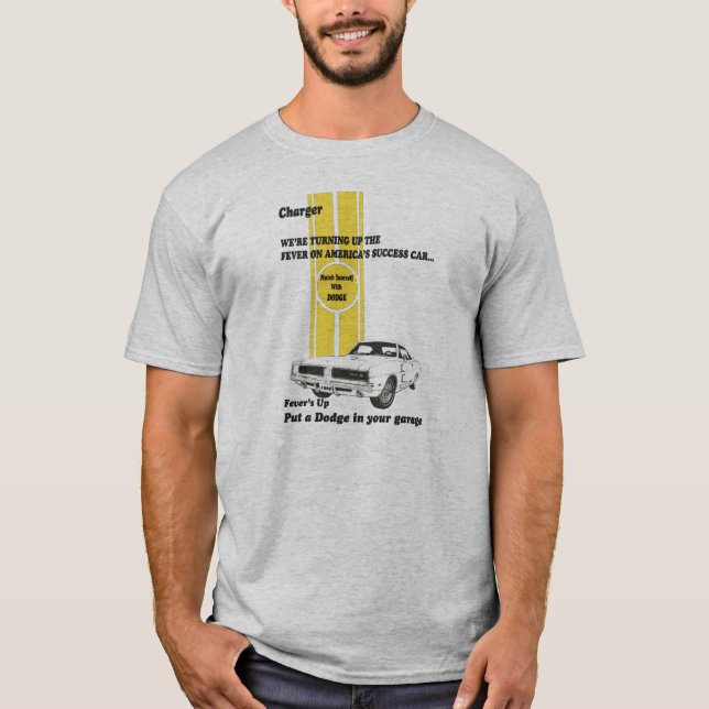 Camiseta Cargador de 1969 Dodge II (Anverso)
