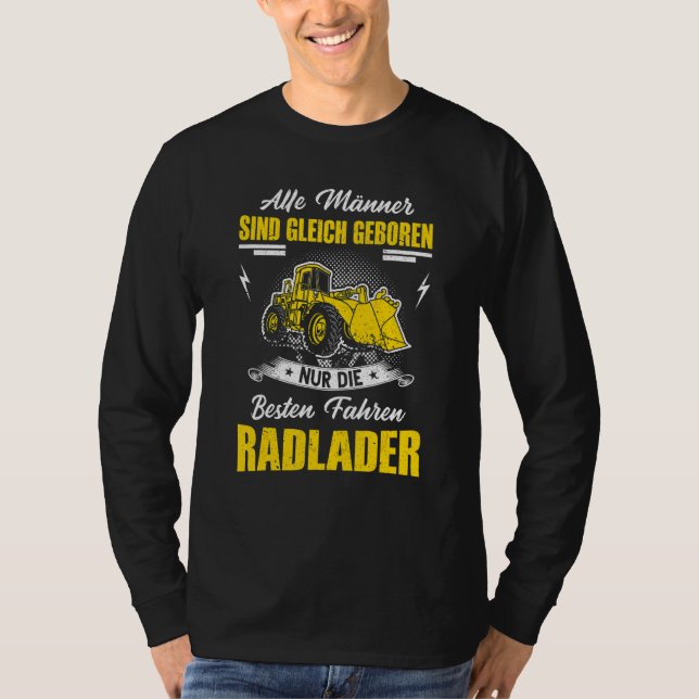 Camiseta Cargador De Bicicletas De Hombres Diciendo Carga D (Anverso)
