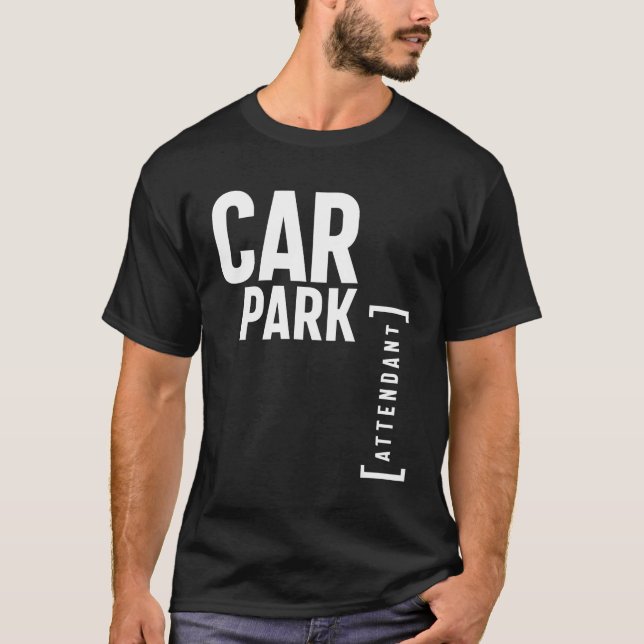 Camiseta Cargador de estacionamiento de regalo Funny Job Ti (Anverso)