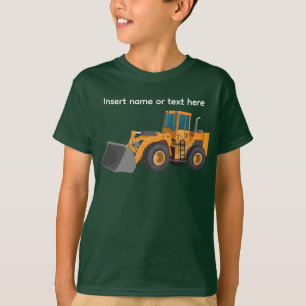 Camiseta Cargador de patio con espacio para nombre