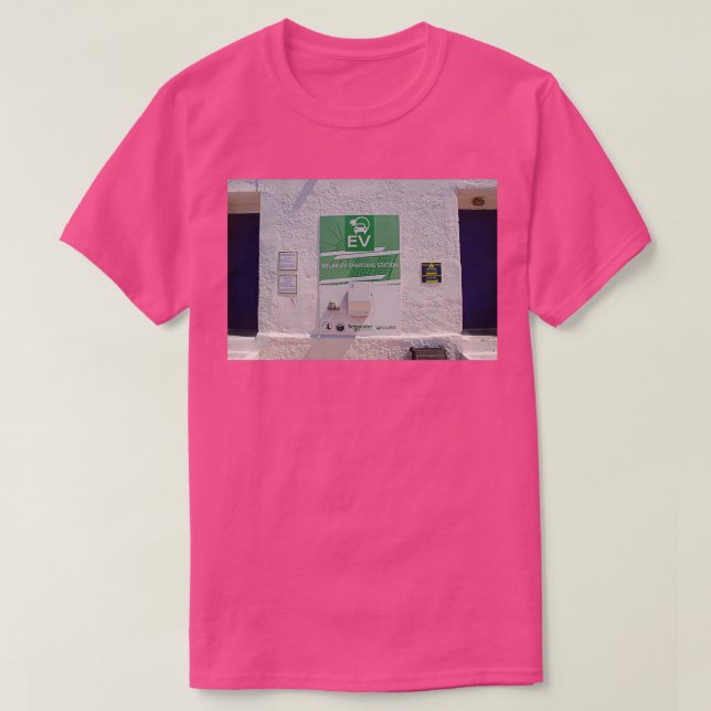 Camiseta Cargador de vehículos eléctricos Tilos (Diseño del anverso)