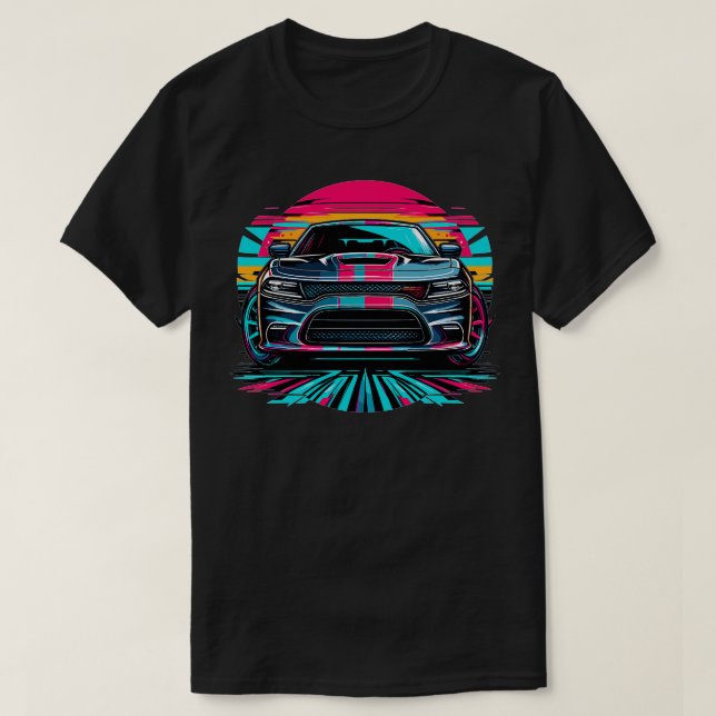 Camiseta Cargador Dodge 10 (Diseño del anverso)