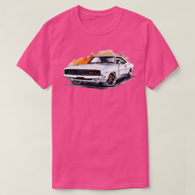 Camiseta Cargador Dodge 3 (Diseño del anverso)