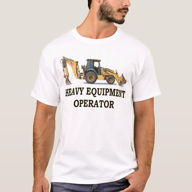 CAMISETA CARGADOR TRASERO DE LA AZADA (Anverso)
