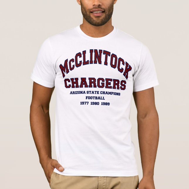 Camiseta Cargadores de McClintock (Anverso)