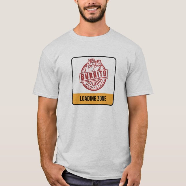 Camiseta Cargamento del Burrito/zona de la descarga (Anverso)