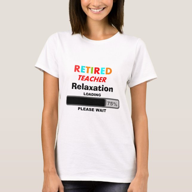 Camiseta Cargamento jubilado de la relajación de la (Anverso)