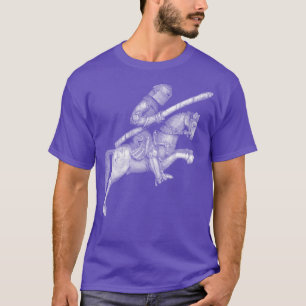 Camiseta Cargando a Knight en caballo