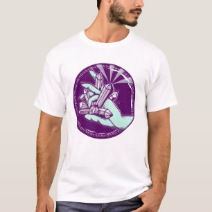 Camiseta Cargando cristales de amatista