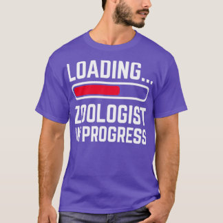 Camiseta Cargando Zoólogo en curso