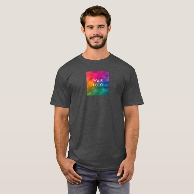 Camiseta Cargar el logotipo de imagen Personalizado fotográ (Anverso completo)