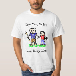 Camiseta Cargar el trabajo de su hijo | Día del Padre Cután