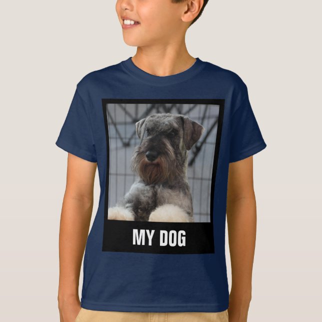 Camiseta Cargar foto de perro (Anverso)