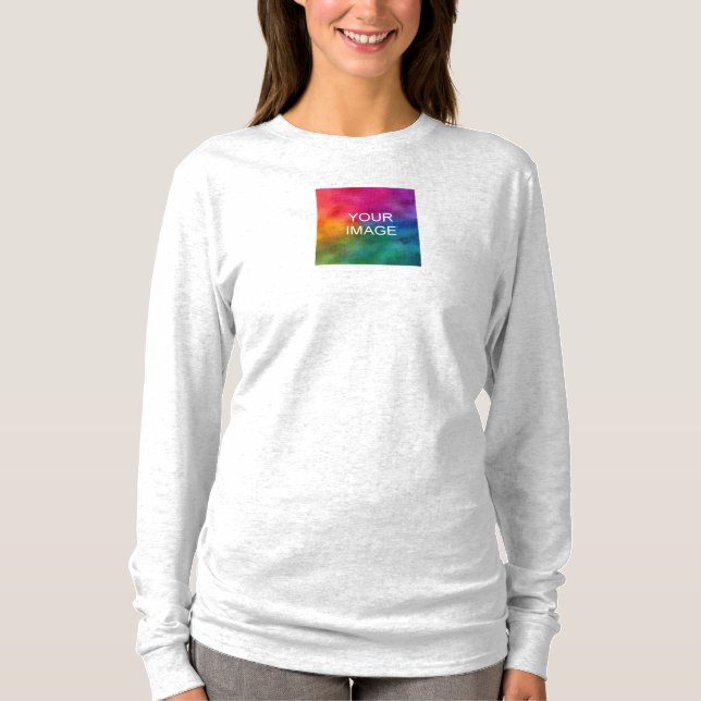 Camiseta Cargar foto mujeres de doble cara de modernidad As (Anverso)