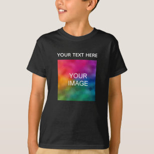 Camiseta Cargar imagen Añadir plantilla de texto Niños niño