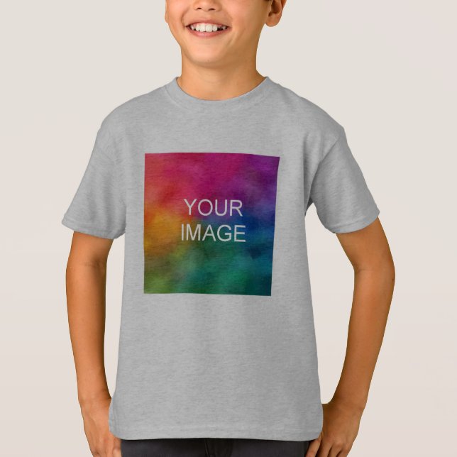Camiseta Cargar imagen para niños de fotografía - Impresión (Anverso)
