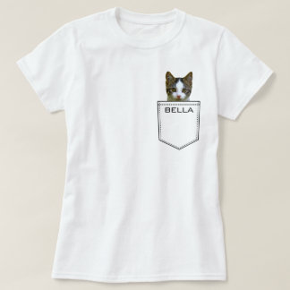 Camiseta Cargar la foto de su Mascota y el Personalizado de