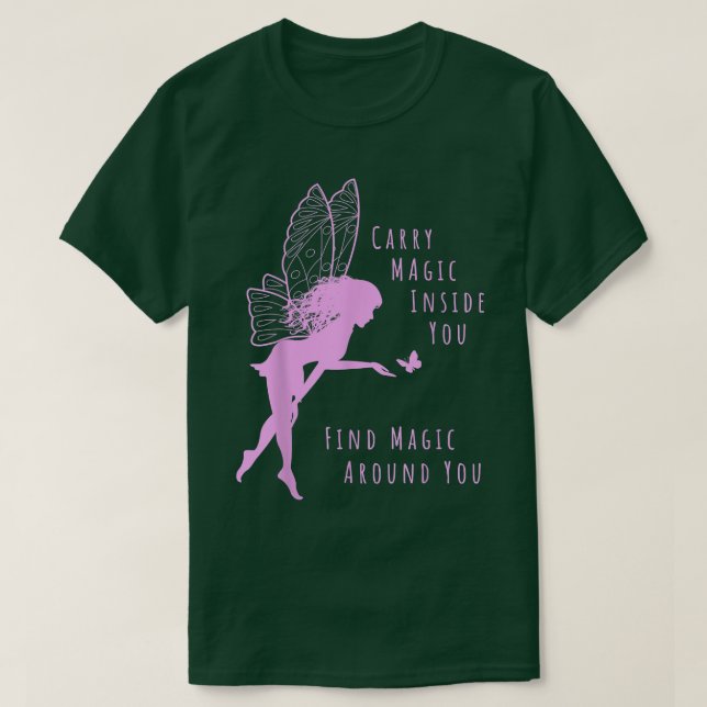 Camiseta Cargar la magia Dentro De La Que Encuentres La Mag (Diseño del anverso)