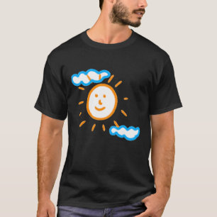 Camiseta Cargar los dibujos de los niños convierte los dibu
