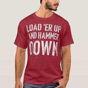 Camiseta Cargar más arriba y golpear hacia abajo Cita diver