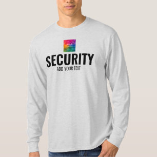 Camiseta Cargar plantilla de seguridad de los hombres de te