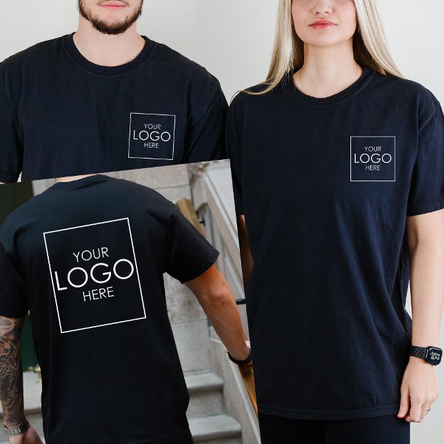 Camiseta Cargar Su Logo Para El Diseño De La Empresa Merch (Subido por el creador)