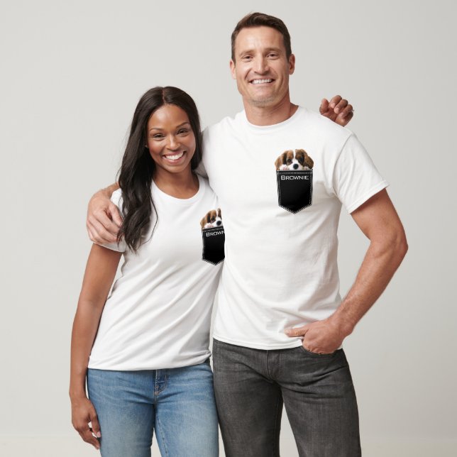 Camiseta Cargar su Mascota Personalizado Cocker Spaniel Poc (Unisexo)