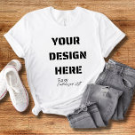 Camiseta Cargar tu propio diseño<br><div class="desc">Cargar tu diseño aquí haciendo clic en el botón azul "Personalizar".</div>