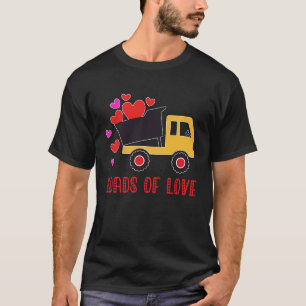 Camiseta cargas de amor El día de San Valentín de camiones 