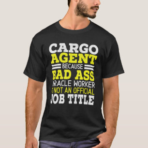 Camiseta Cargo Agent Warehouse Worker Warehousing Job Posit