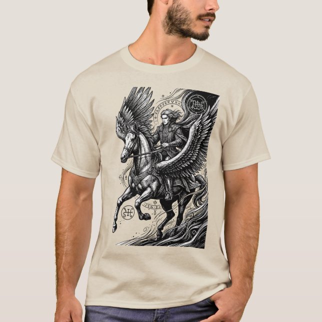 Camiseta Cargo Celestial de Seere (Anverso)