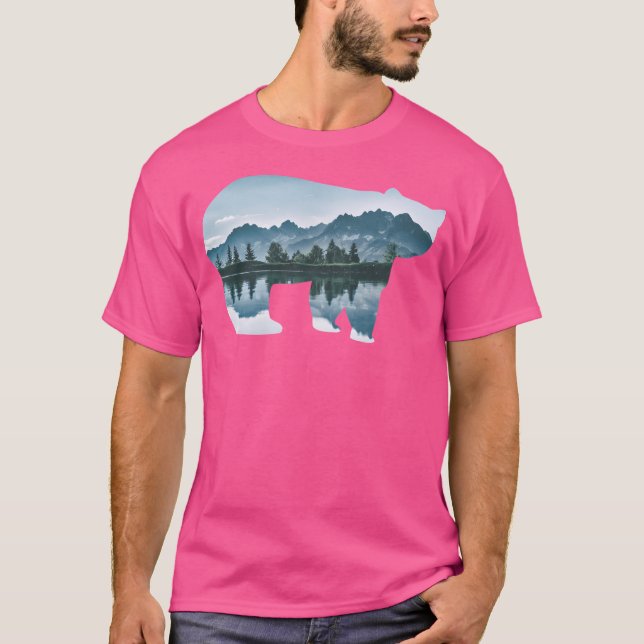 Camiseta Cargo de béisbol para el paisaje natural (Anverso)