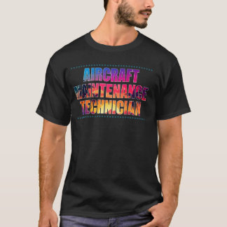 Camiseta Cargo de trabajo de técnico de mantenimiento de ae