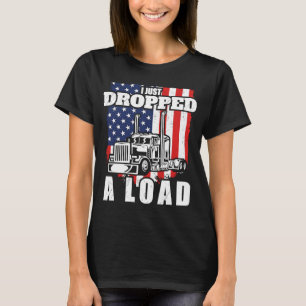 Camiseta Cargo del controlador del camión de la moto de la