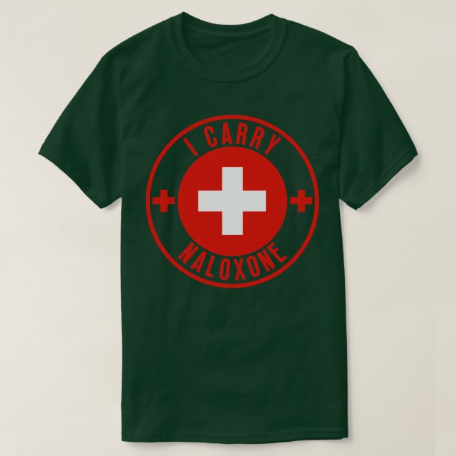 Camiseta Cargo naloxona 12 (Diseño del anverso)