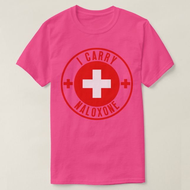 Camiseta Cargo naloxona 12 (Diseño del anverso)