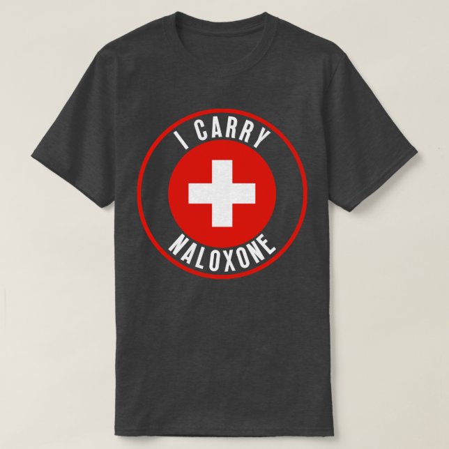 Camiseta Cargo naloxona 18 (Diseño del anverso)
