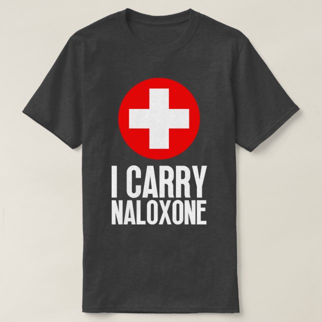Camiseta Cargo naloxona 22 (Diseño del anverso)
