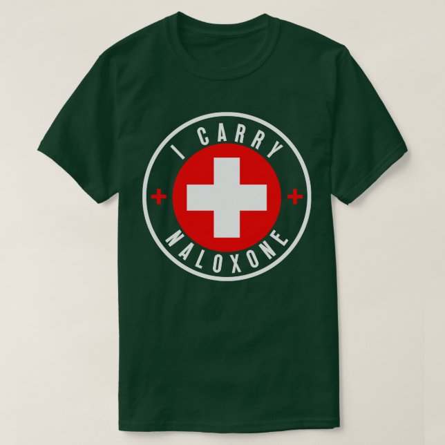 Camiseta Cargo naloxona 24 (Diseño del anverso)