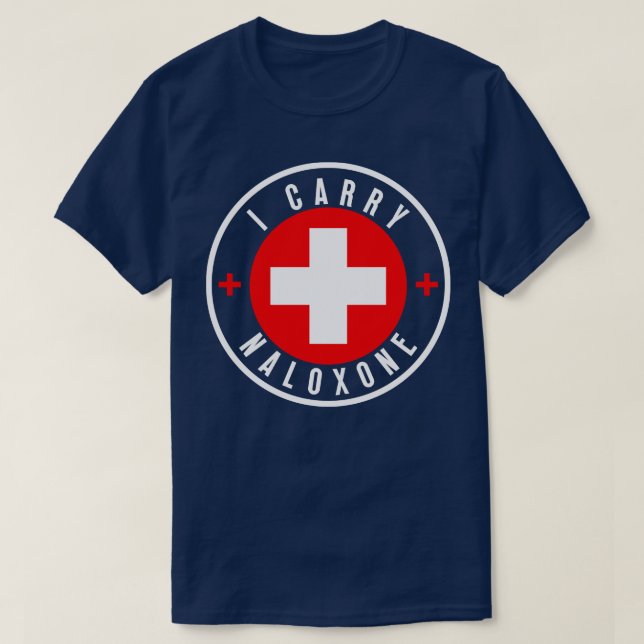 Camiseta Cargo naloxona 24 (Diseño del anverso)