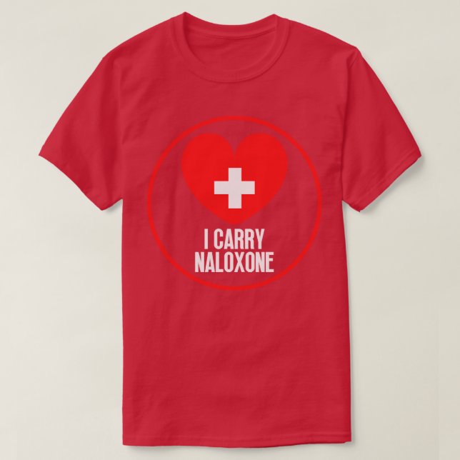 Camiseta Cargo naloxona 26 (Diseño del anverso)