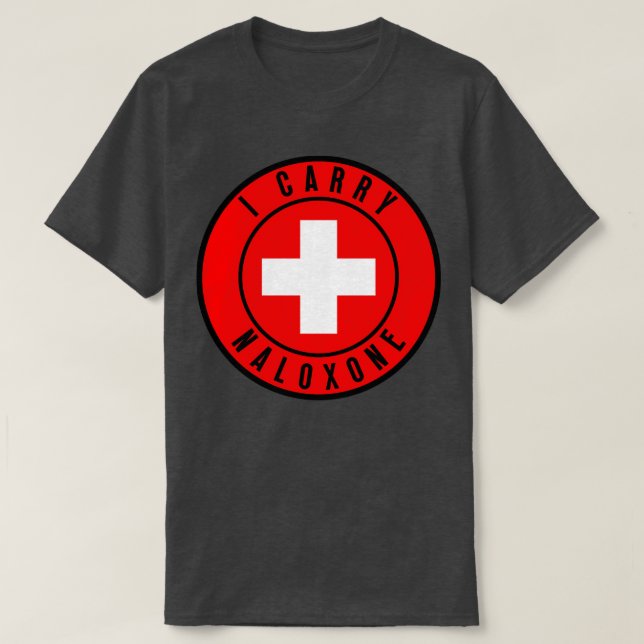 Camiseta Cargo naloxona 27 (Diseño del anverso)