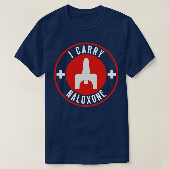 Camiseta Cargo naloxona 27 (Diseño del anverso)