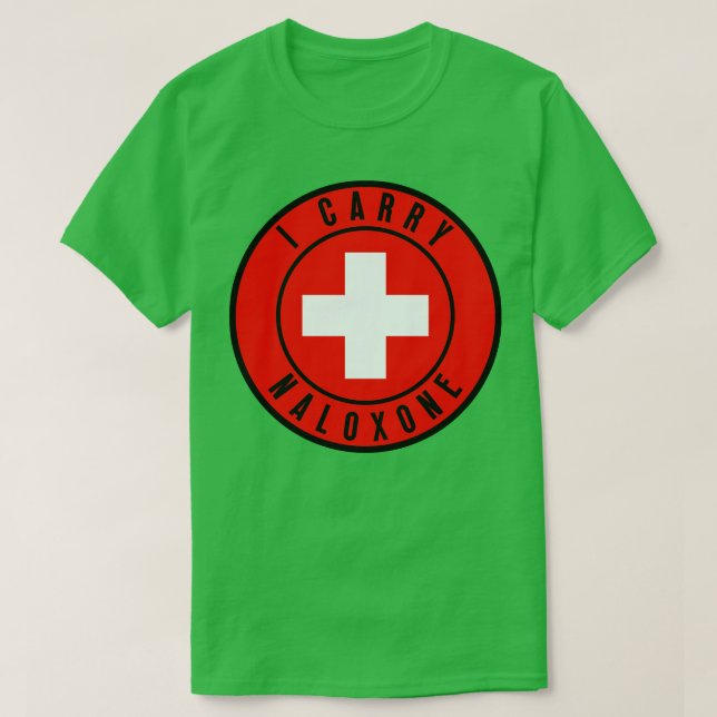 Camiseta Cargo naloxona 27 (Diseño del anverso)