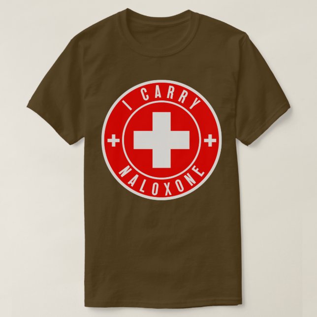 Camiseta Cargo naloxona 28 (Diseño del anverso)