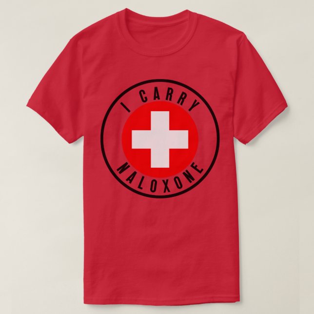 Camiseta Cargo naloxona 29 (Diseño del anverso)